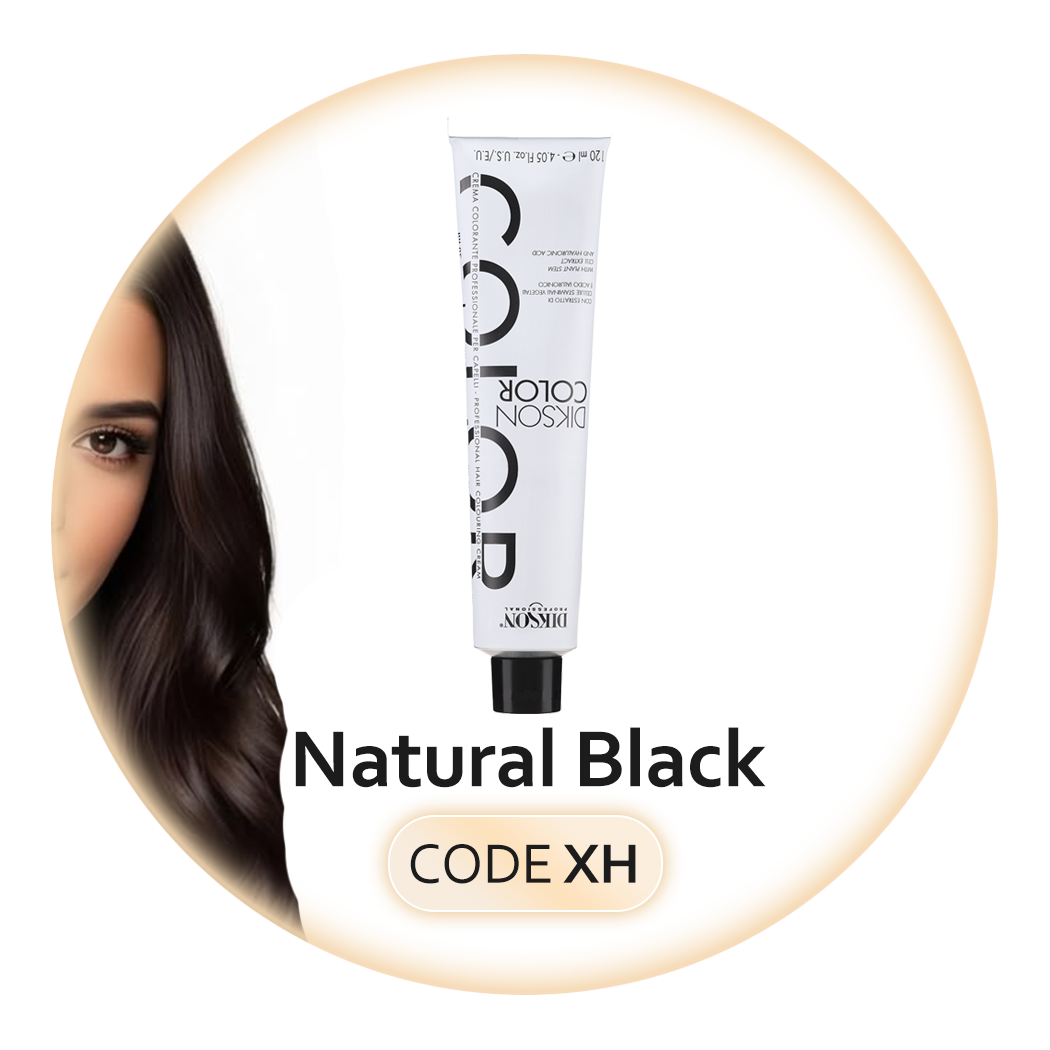 Color Natural Black - XH