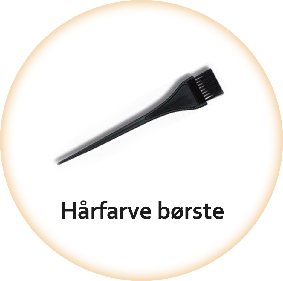 Hårfarve børste