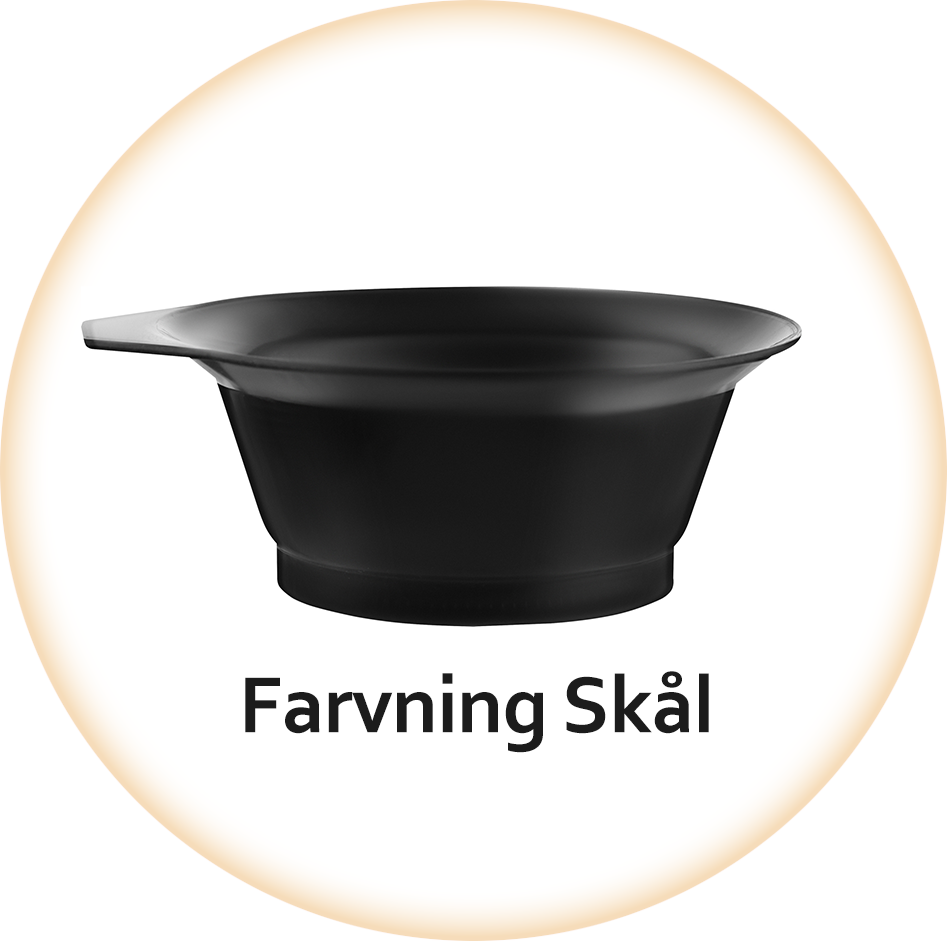 Skål til hårfarvning